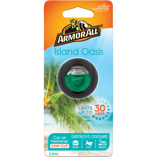 Armor All Vent Air Freshener Island Oasis 2.5mL