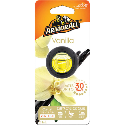 Armor All Vent Air Freshener Vanilla 2.5mL