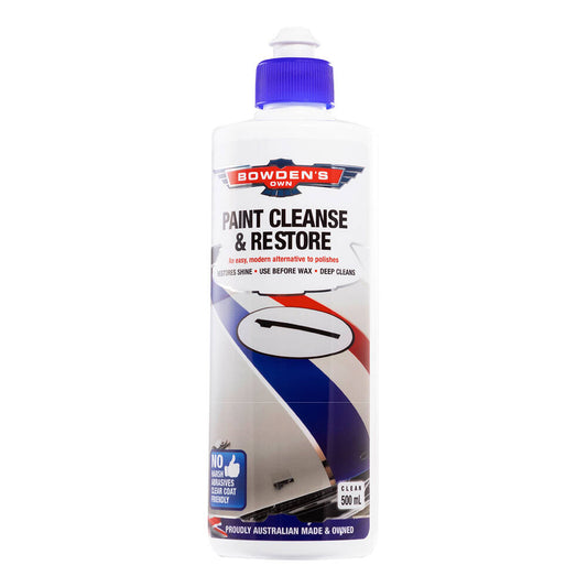 Bowden's Own Paint Cleanse And Restore Liquid Polish 500mL