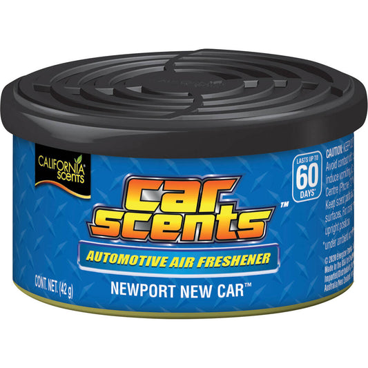 California Scents Car Scents Air Freshener Can Newport New Car 42g