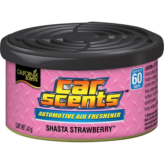 California Scents Car Scents Air Freshener Can Shasta Strawberry 42g