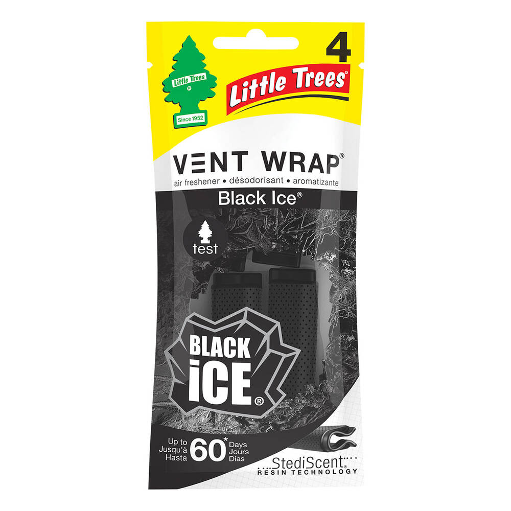 Little Trees Vent Wrap Air Freshener - Black Ice