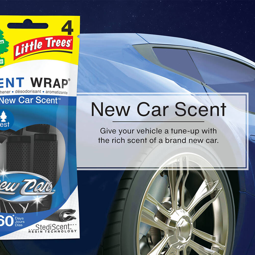 Little Trees Vent Wrap Air Freshener - New Car