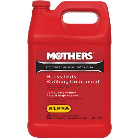 Mothers Professional Heavy Duty Rubbing Compound,3.785 Litre, 81238