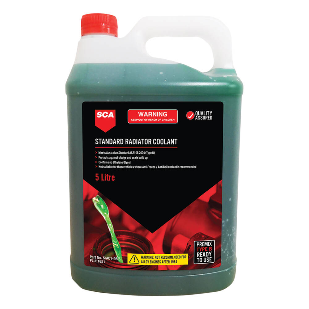 SCA Standard Radiator Coolant - 5 Litre